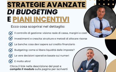 STRATEGIE AVANZATE DI BUDGETING E PIANI INCENTIVI