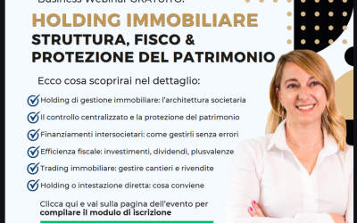 HOLDING IMMOBILIARE: Struttura, Fisco e Protezione del Patrimonio