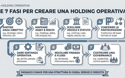 Come creare una holding operativa in 7 passaggi